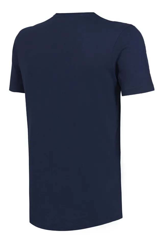 Lacivert Erkek Spor Kesim T-Shirt MNT3022