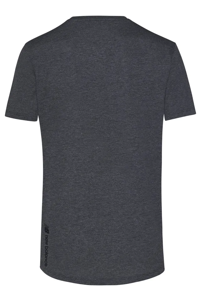 Gri Erkek Spor Kesim T-Shirt MNT3022