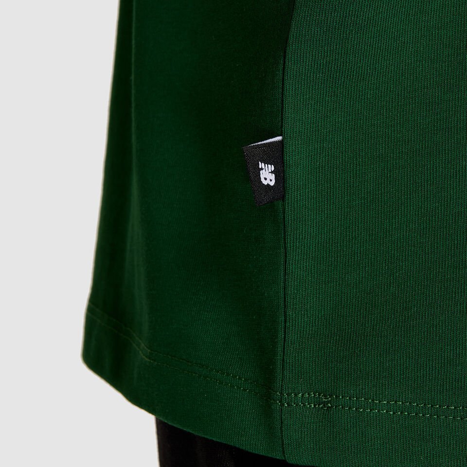 Yeşil Oversize Kesim Erkek Tişört MNT3434