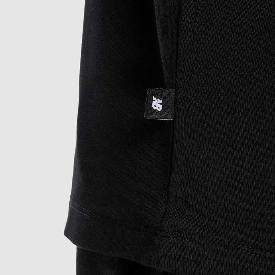 Siyah Oversize Kesim Erkek Tişört MNT3434