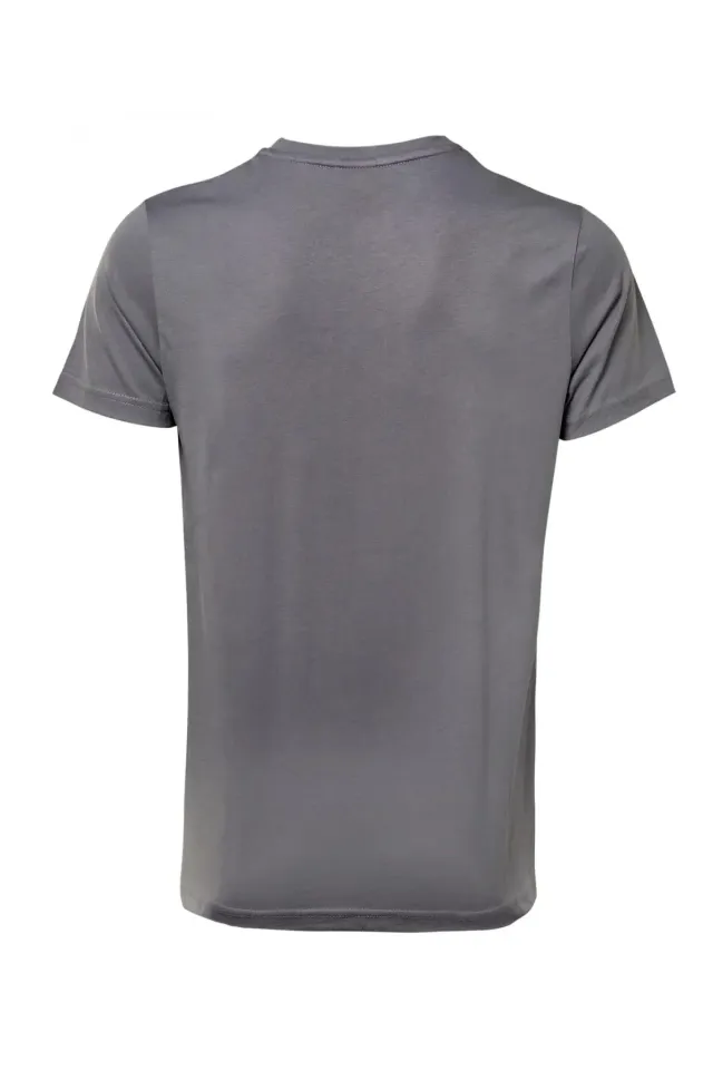 Lacivert Antreman T-Shirt NBTM2113 M - Antrasit