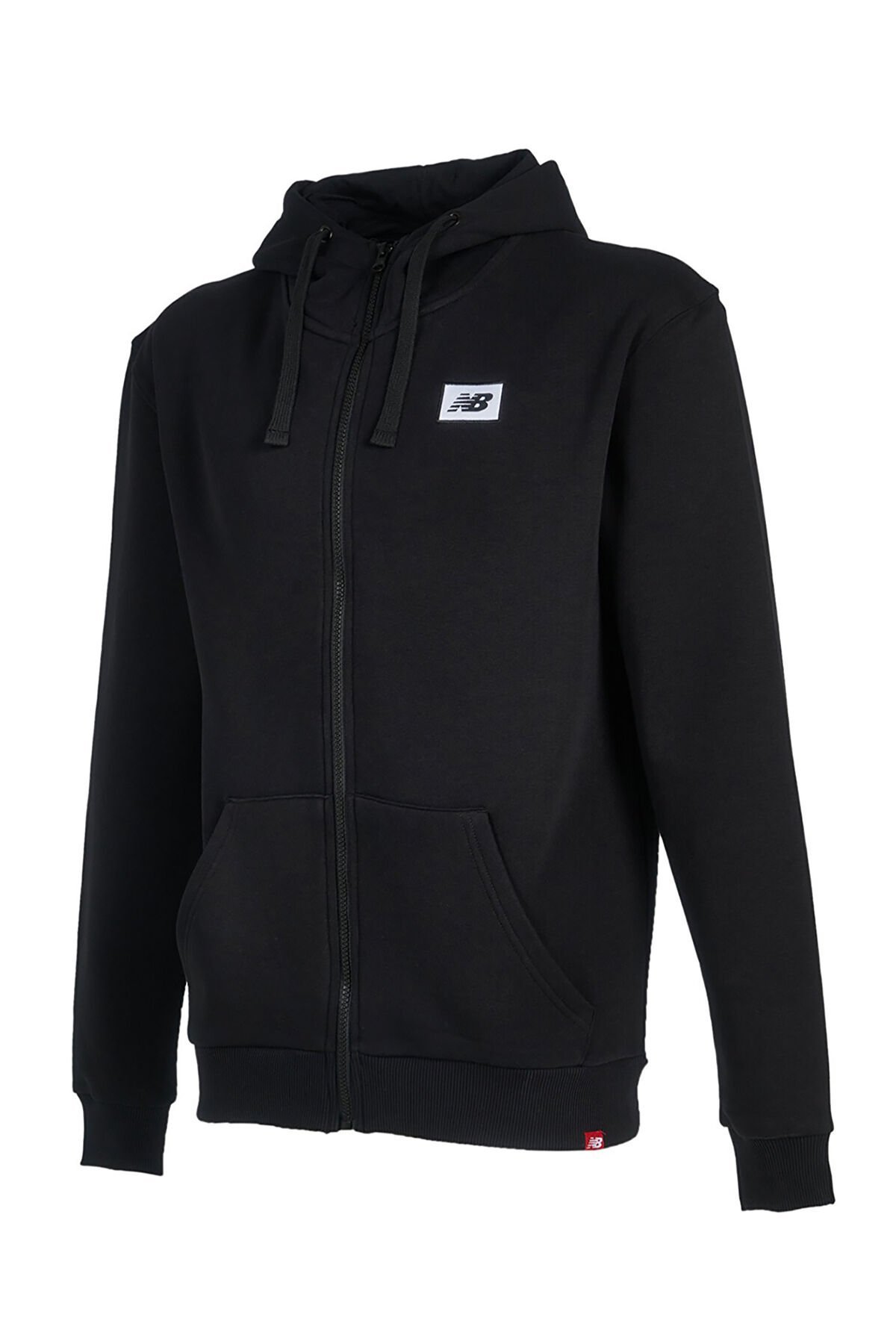 Siyah Erkek Kapüşonlu Sweatshirt MNJ3306