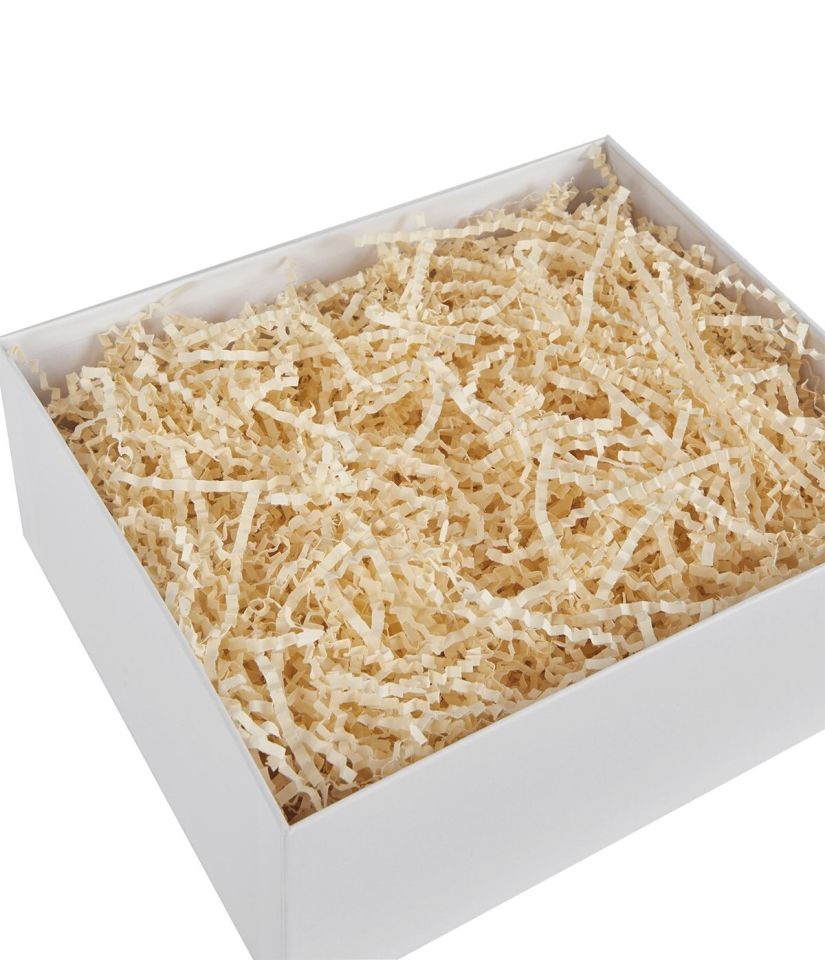 Kırpık Kağıt Zigzag Kağıt 100 gr Pelur Kağıt Kırpıntı Kağıt Kraft Renk Krem