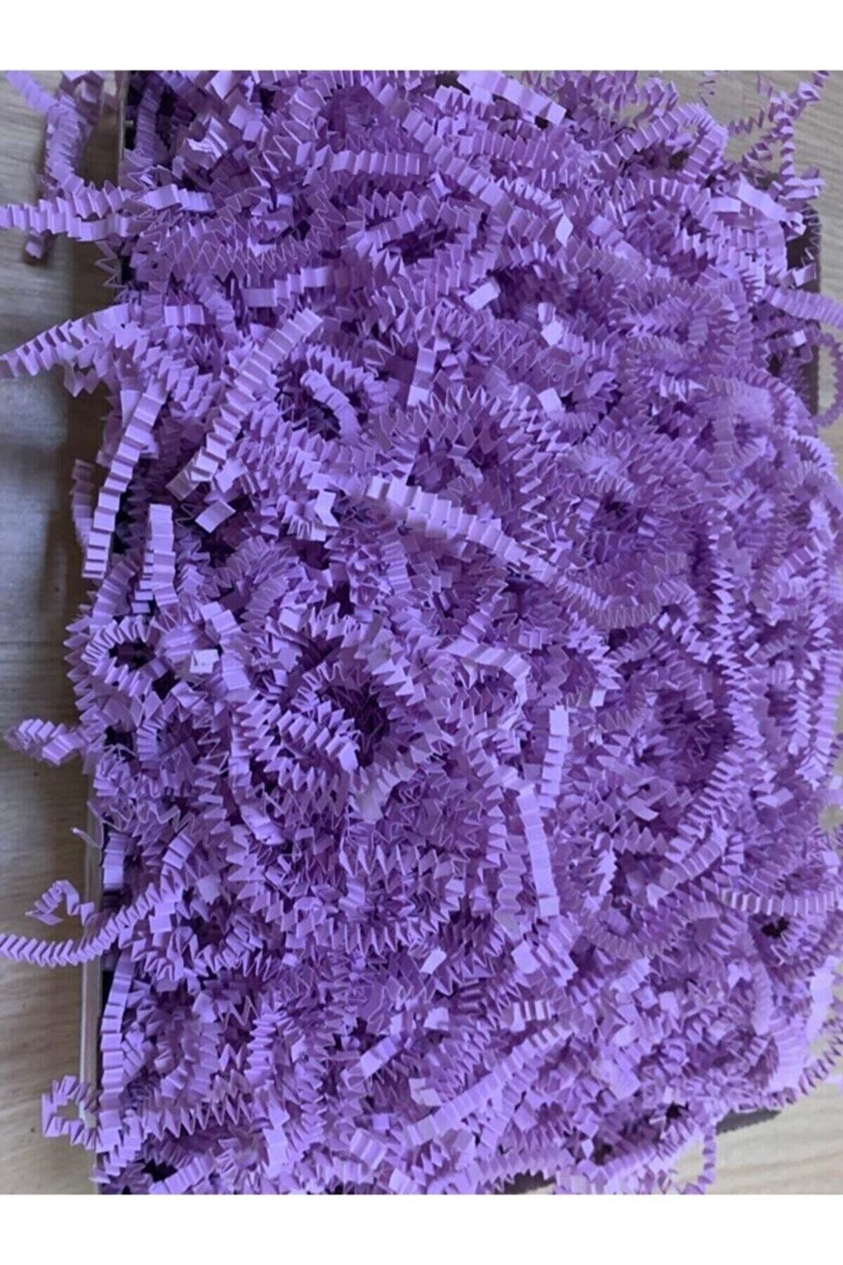 Kırpık Kağıt Zigzag Kağıt 100 gr Pelur Kağıt Kırpıntı Kağıt Kraft Renk Lila