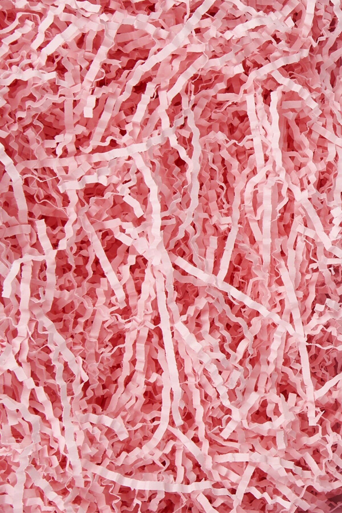 Kırpık Z Zigzag Pelur Kırpıntı Kağıt 1000 Gram Renk Süs Dolgu Malzemesi Red Paper Pembe