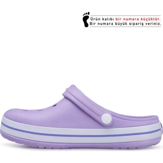 Tam Ortopedik Kaymaz Taban Kadın Terlik Lila