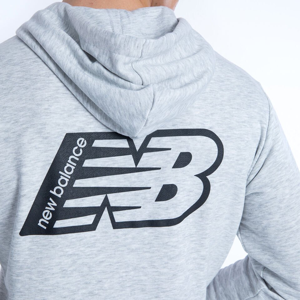 Erkek Kapşonlu Sweatshirt MNH1342 Gri - 3XL