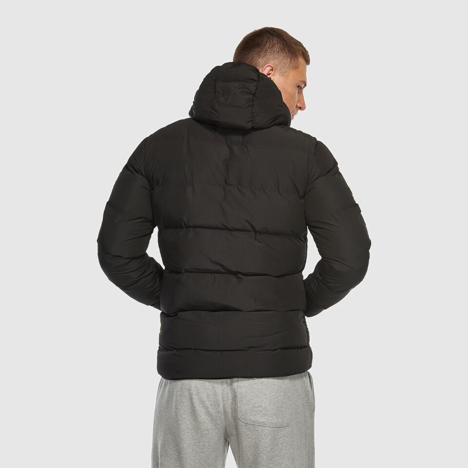 Siyah Erkek Spor Şişme Mont MNJ3228