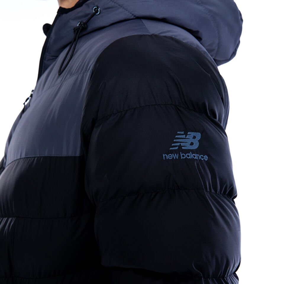Siyah Erkek Spor Kapşonlu Mont MNJ3233