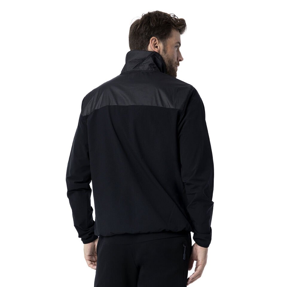 Siyah Erkek Spor Polar & Rüzgarlık MNJ3235