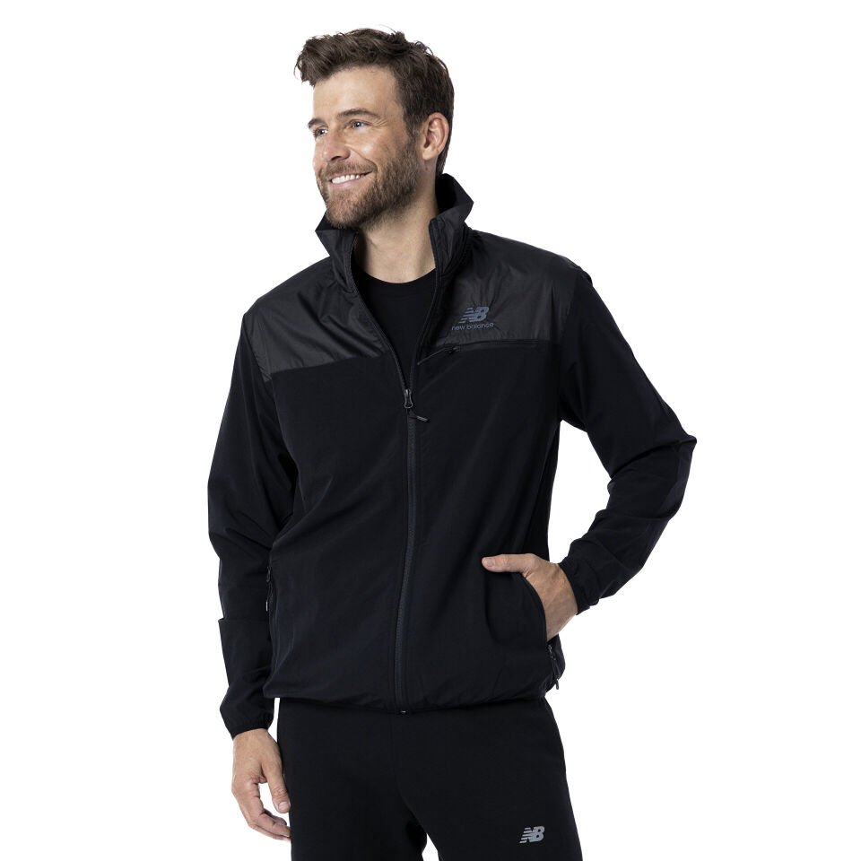 Siyah Erkek Spor Polar & Rüzgarlık MNJ3235