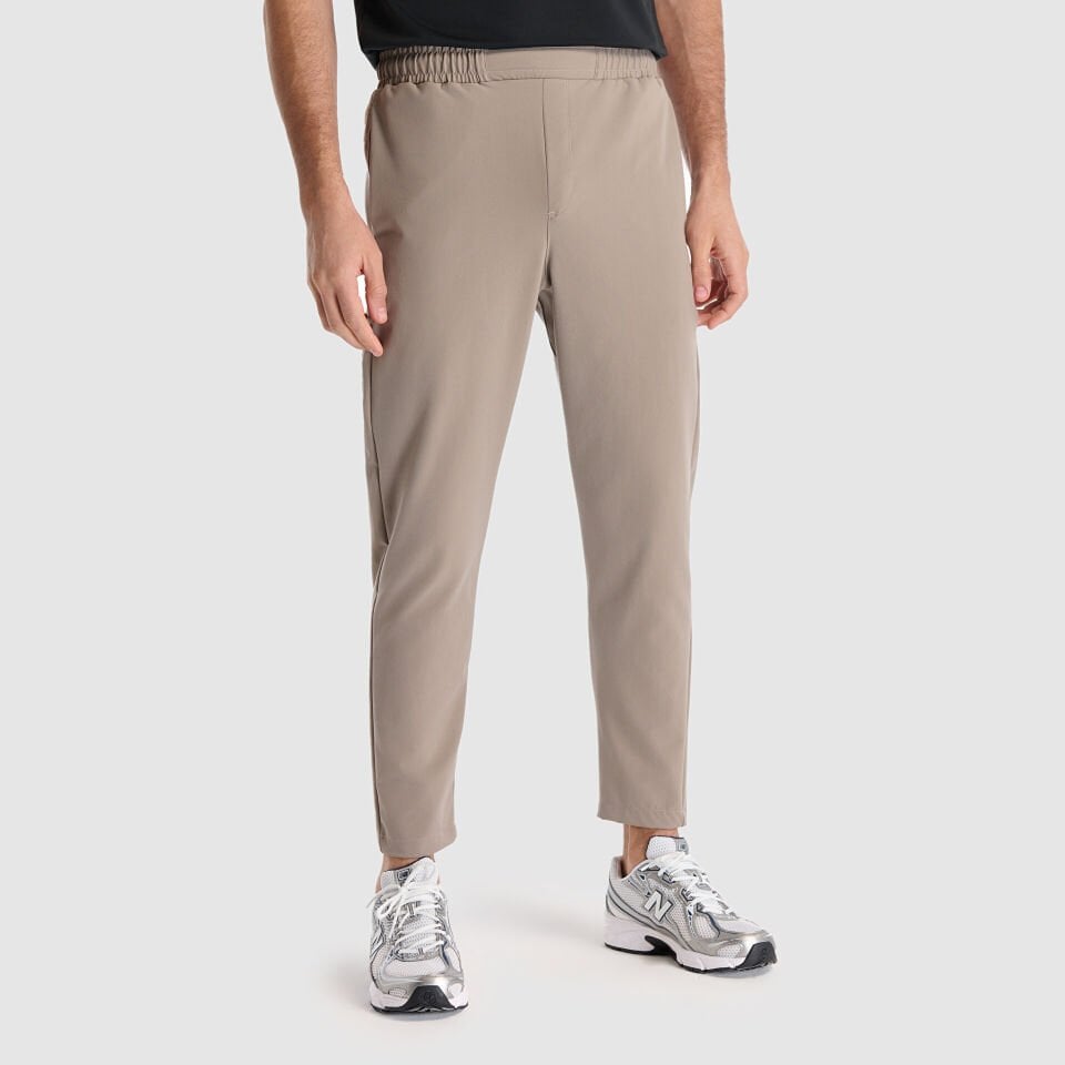 Bej Erkek Dokuma Kumaş Pantolon & Eşofman Altı MNP3433